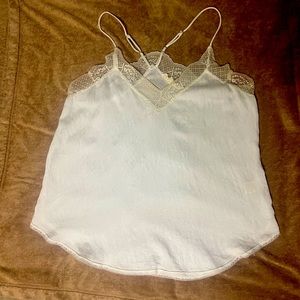Deja Vu Lace Camisole - White - Medium